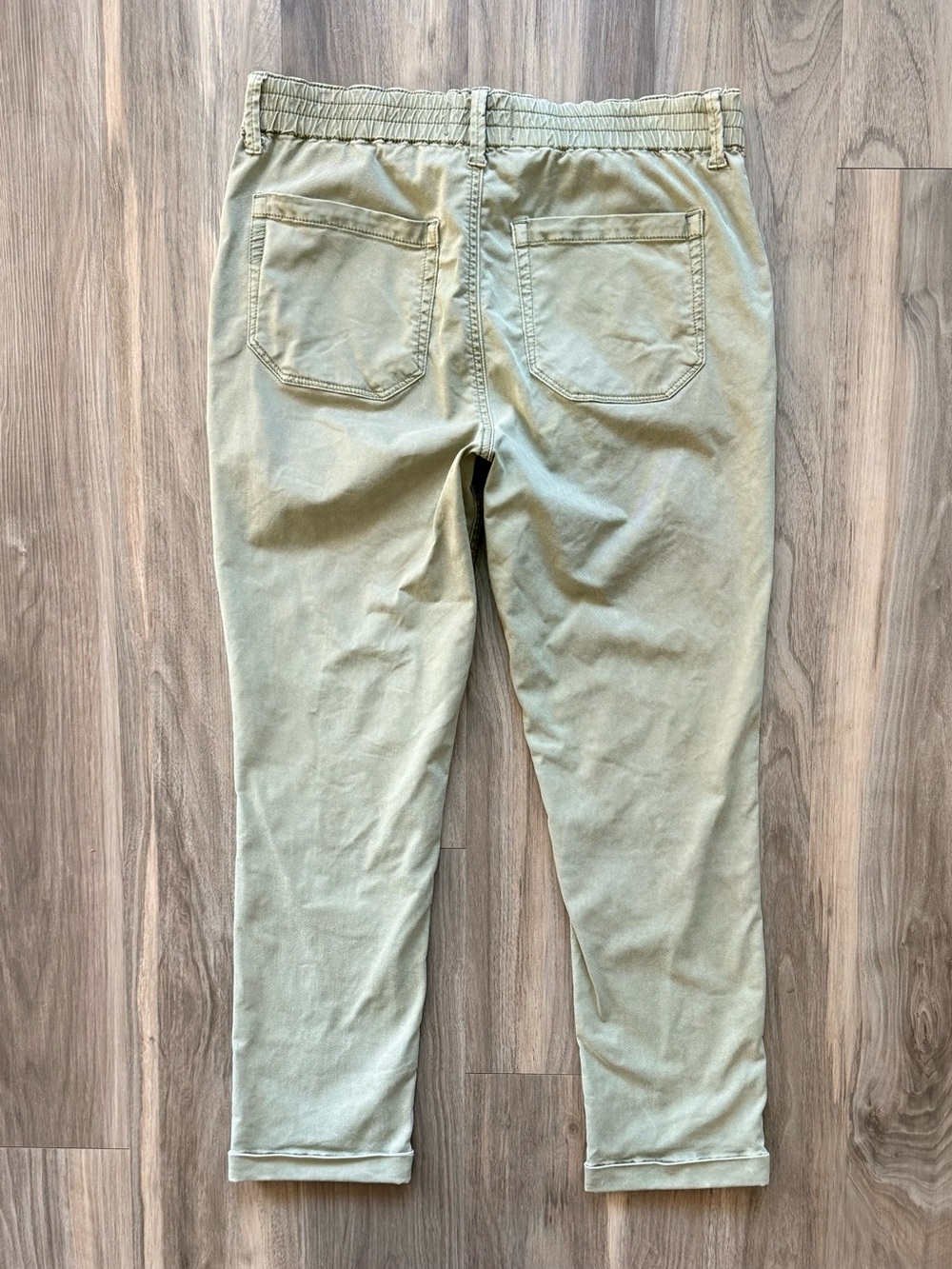 PAIGE Christy Vintage Coastal Green Pants Size 28 - Picture 12 of 13